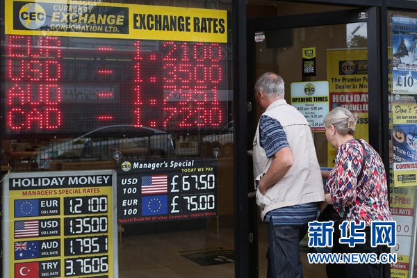 英國脫歐影響持續發酵 對衝基金兇狠做空英鎊