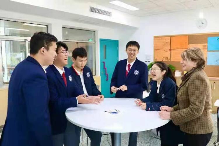 校长来了丨希雅国际学校执行校长许益杨：一定的失败会使人成长_fororder_4