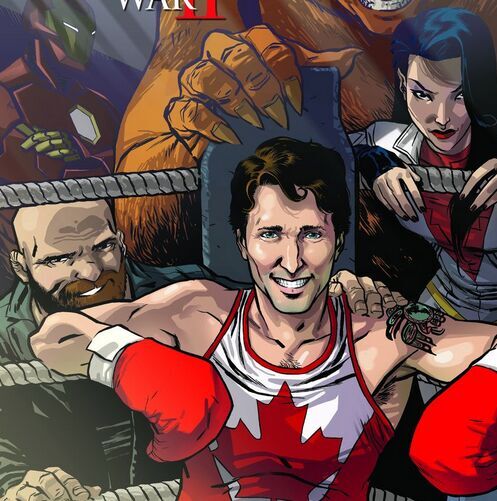 加总理化身拳击手登漫画封面 将成第三个入漫威领袖