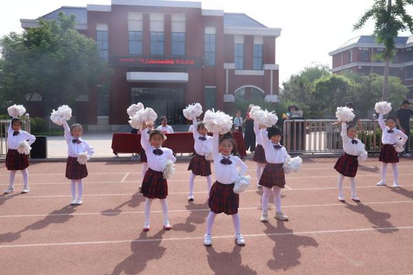 东营市广饶县兴安小学第三届春季田径运动会开幕