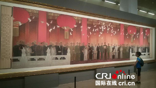 "庆祝中国共产党成立95周年美术作品展"在中国美术馆开展