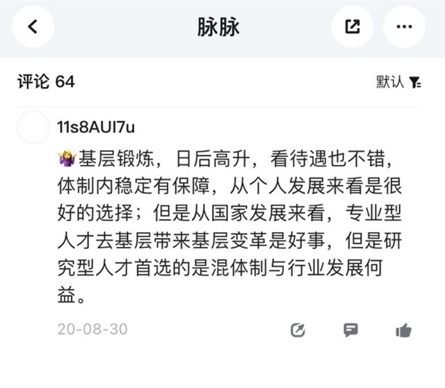 北大博士“学历下沉”当城管？脉脉网友热议高学历低就业