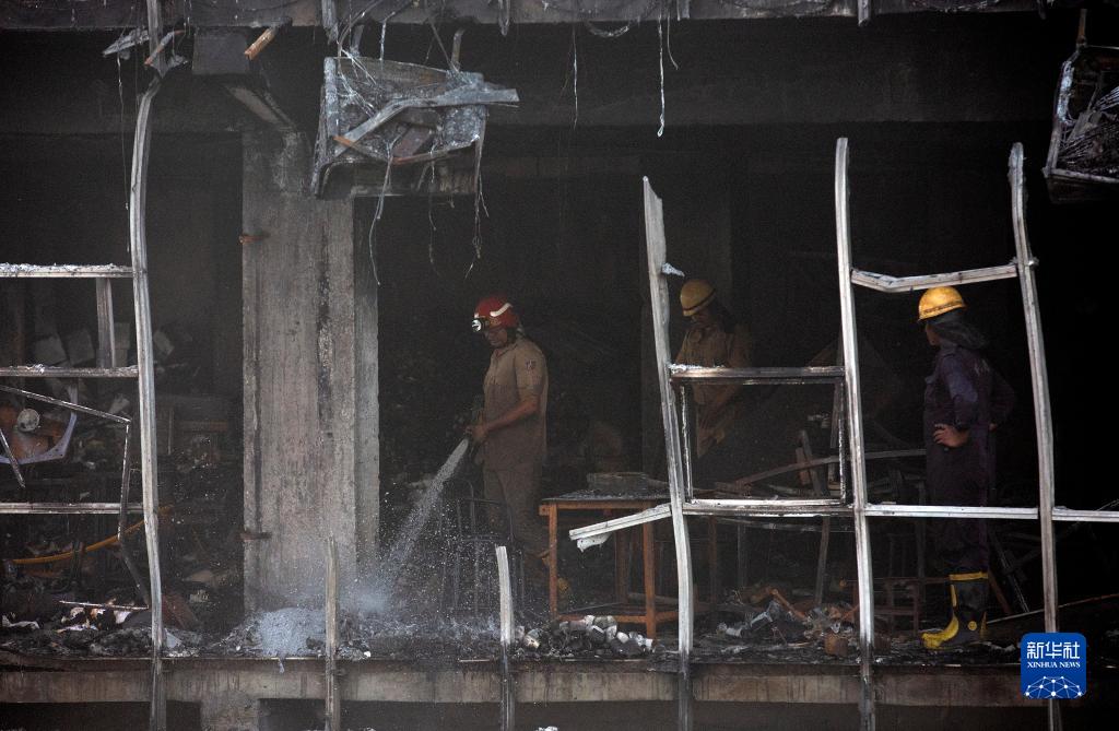 印度首都火灾死亡人数升至27人