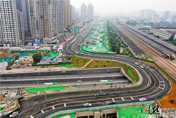 石家庄解放大街槐安路至和平路段8月21日将开通试运行