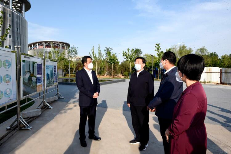 邯鄲市市長樊成華調研檢查大氣污染防治、重點項目建設和疫情防控工作
