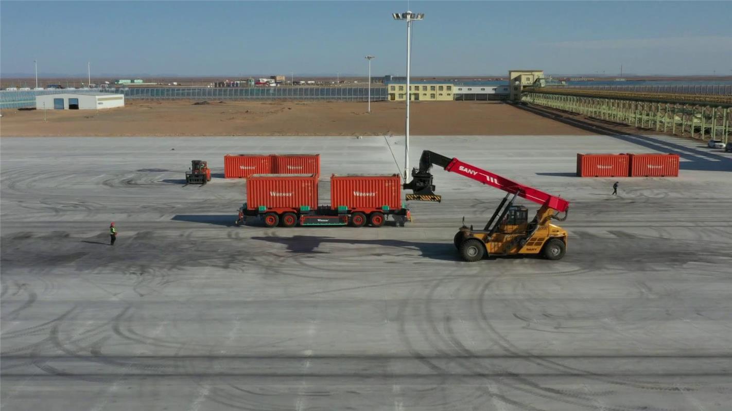 内蒙古策克口岸将开启全国首例AGV无人驾驶跨境运输新模式_fororder_5