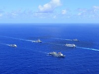 中国海军参加世界最大规模军演 台媒酸溜溜发言