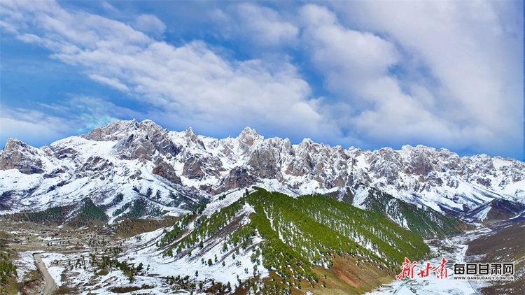 马牙雪山图片图片