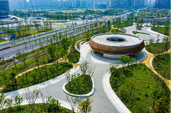 公园环境品质提升工程全面呈现成都市金牛区再添城市美丽风景线