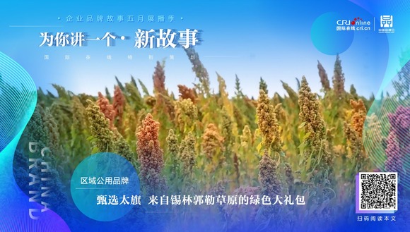 【2022中国品牌日|为你讲一个新故事】 甄选太旗 来自锡林郭勒草原的绿色大礼包