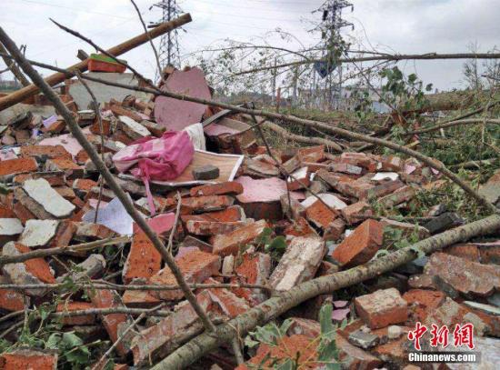 江苏紧急下达龙卷风冰雹自然灾害生活救助资金两千万
