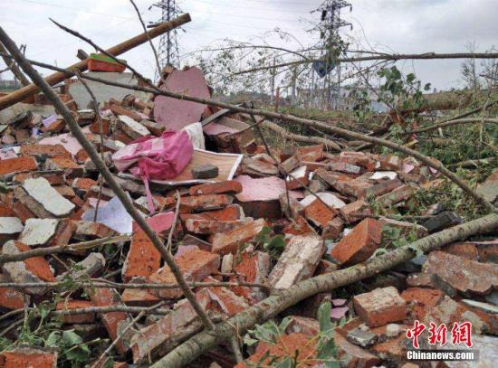 江蘇緊急下達龍捲風冰雹自然災害生活救助資金兩千萬