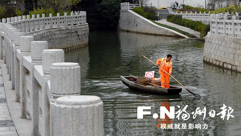 【福建好故事 列表】【滚动新闻】【地市 福州】河道保洁员杨从硕：500米的水路 15年的坚守