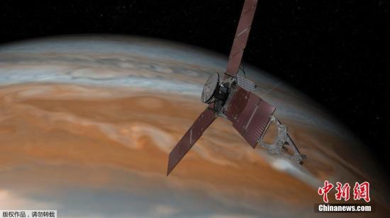 “朱诺”号探测器成功进入环绕木星轨道