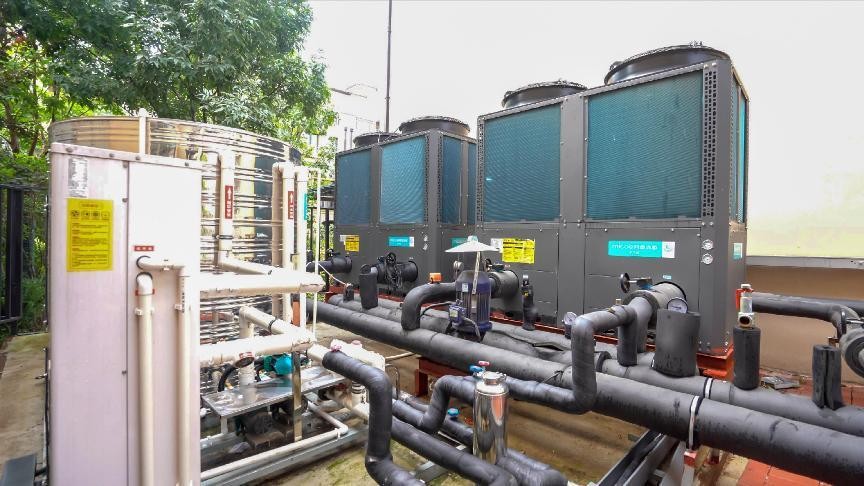 创新科技为学子保驾护航 空气能十大品牌四季沐歌标杆案例分享