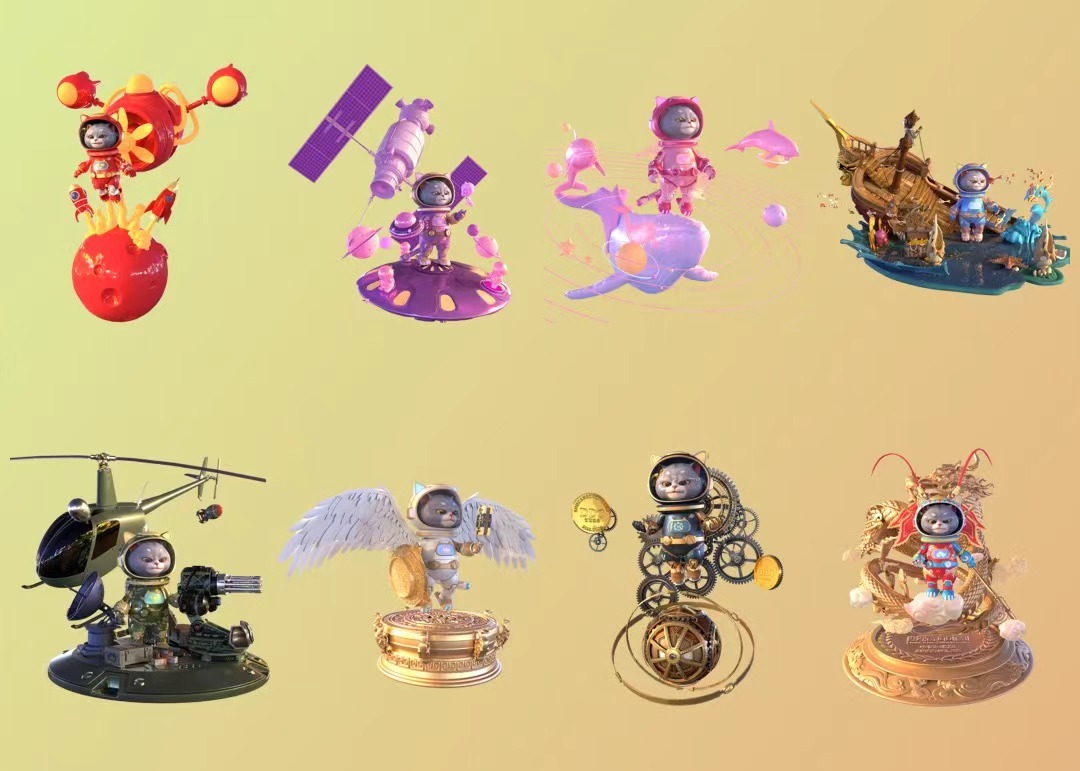 知名动漫品牌斑布猫联合数藏中国发布定制款数字藏品