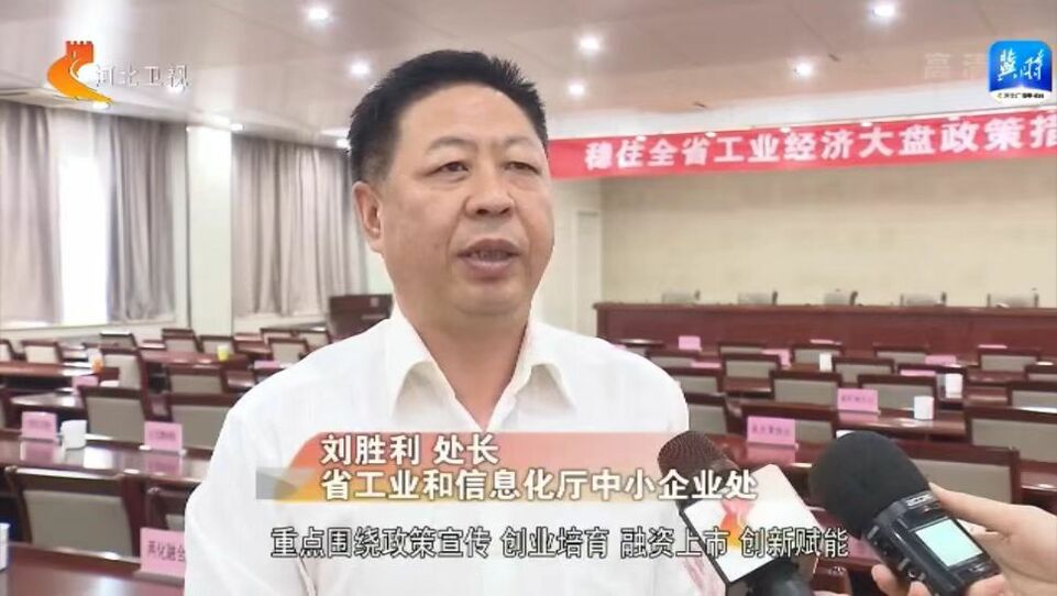 河北省工业和信息化厅中小企业处处长 刘胜利:重点围绕政策宣传,创业