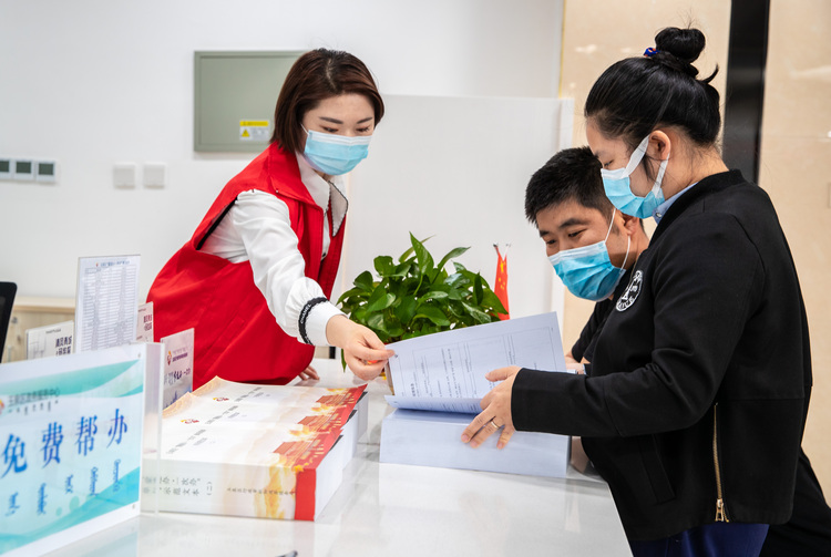 呼和浩特帮办代办政务服务暖人心