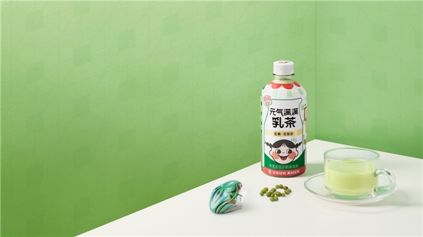 元气满满乳茶家族再添新成员 牛乳豆豆沙口味重现儿时夏日