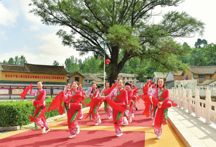 山西晉城鄉村多錦繡