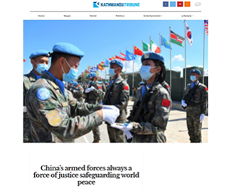 尼泊尔《加德满都论坛报》网站4月29日报道：_fororder_5551