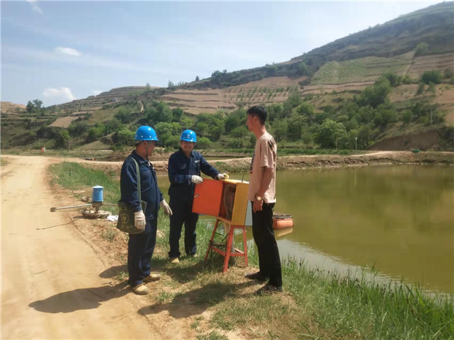 國網榆林供電公司：為水産養殖注入強勁“綠色電能”