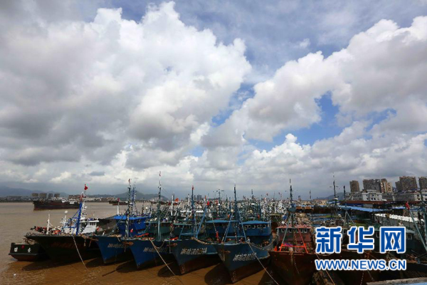 台风“尼伯特”将使浙江福建沿岸出现较强风暴潮