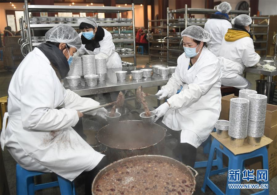 杭州靈隱寺將免費發放30萬份臘八粥
