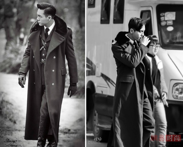 陳偉霆《老九門》裏穿軍裝真的帥到報警