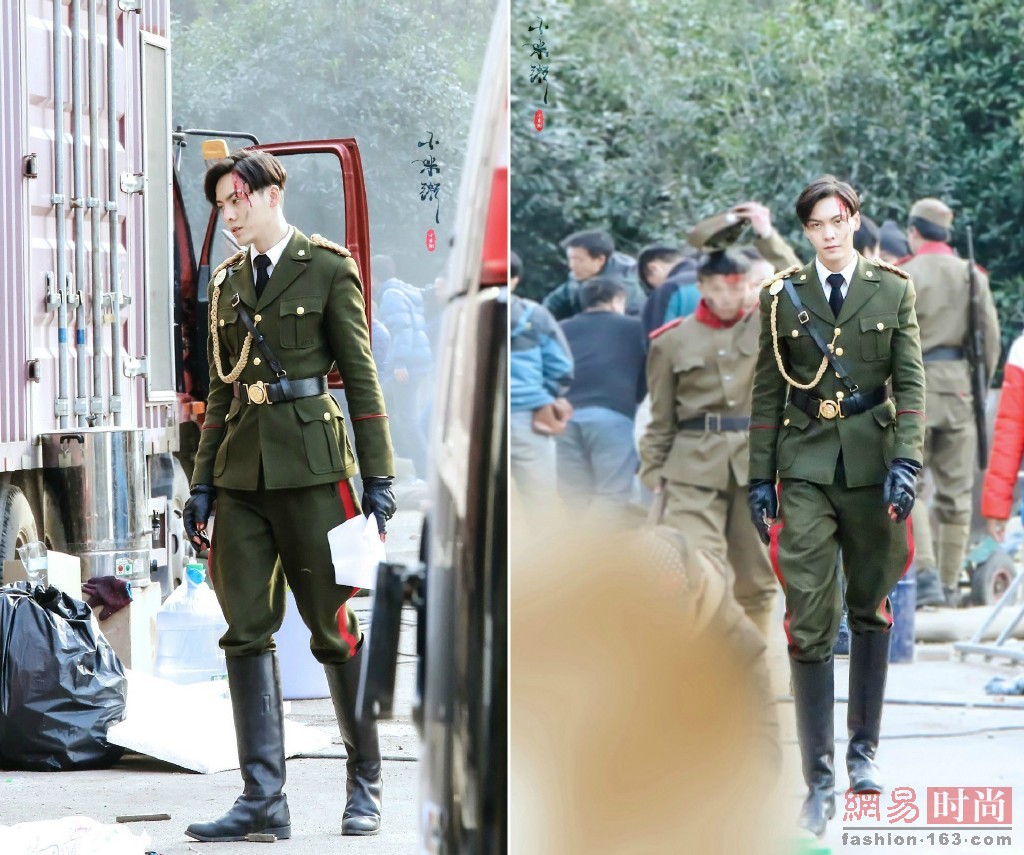 陈伟霆《老九门》里穿军装真的帅到报警