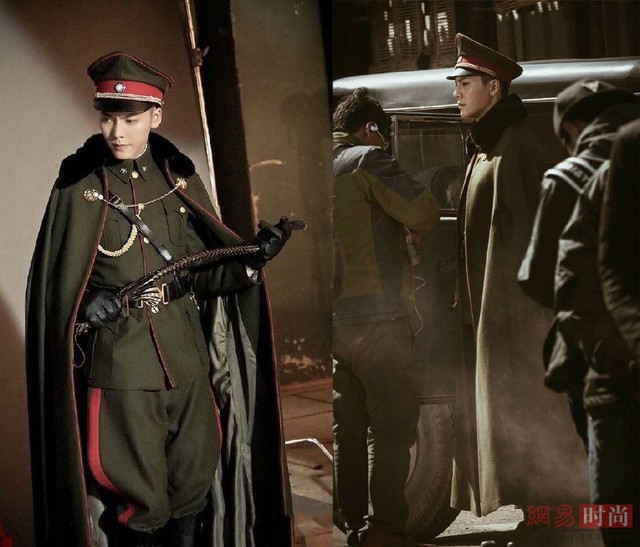 陳偉霆《老九門》裏穿軍裝真的帥到報警