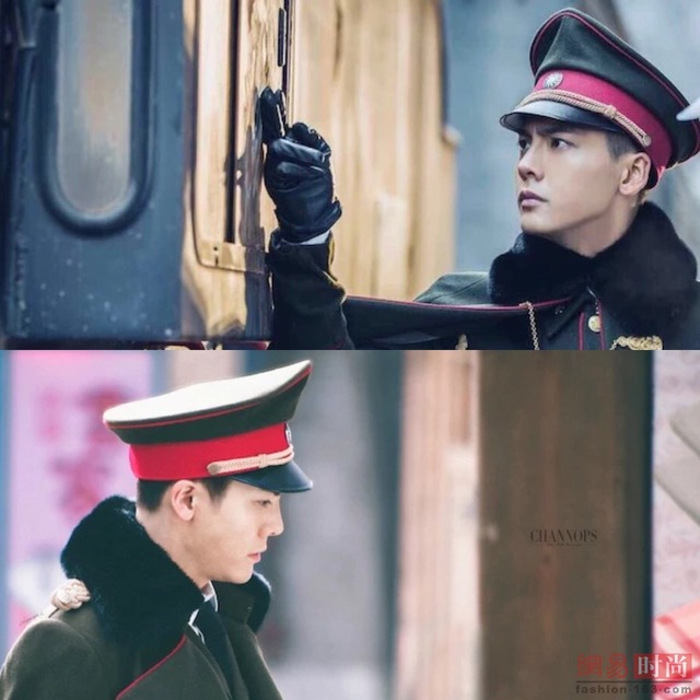 陳偉霆《老九門》裏穿軍裝真的帥到報警