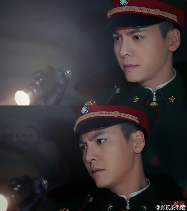 陳偉霆《老九門》裏穿軍裝真的帥到報警