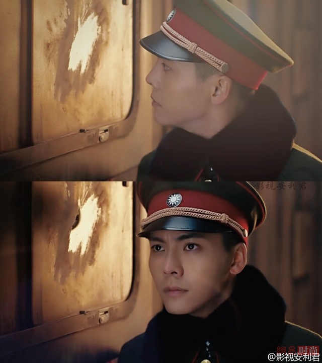 陳偉霆《老九門》裏穿軍裝真的帥到報警