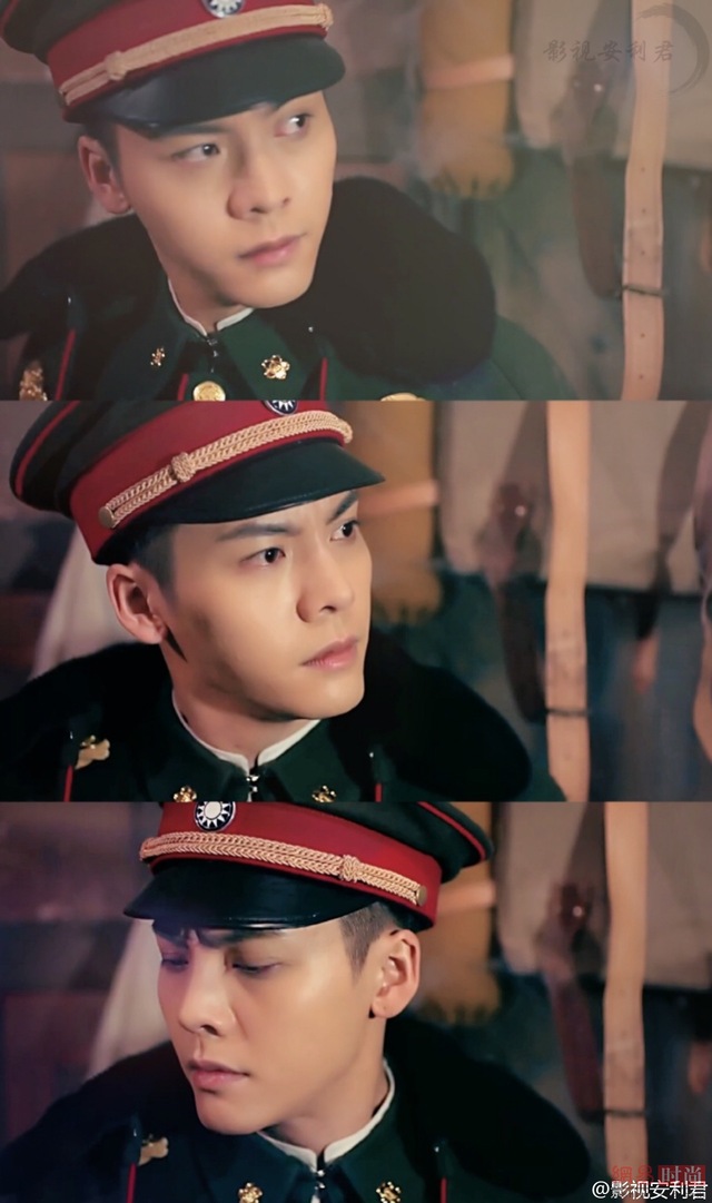 陳偉霆《老九門》裏穿軍裝真的帥到報警