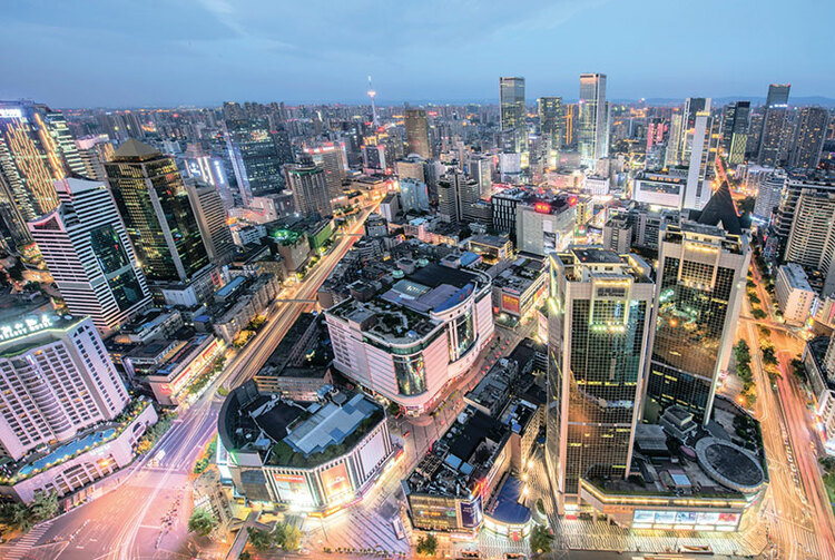 成都：多领域互动 “网购节＋消费券”引消费热潮_fororder_成都景观图--供图-成都市锦江区委宣传部