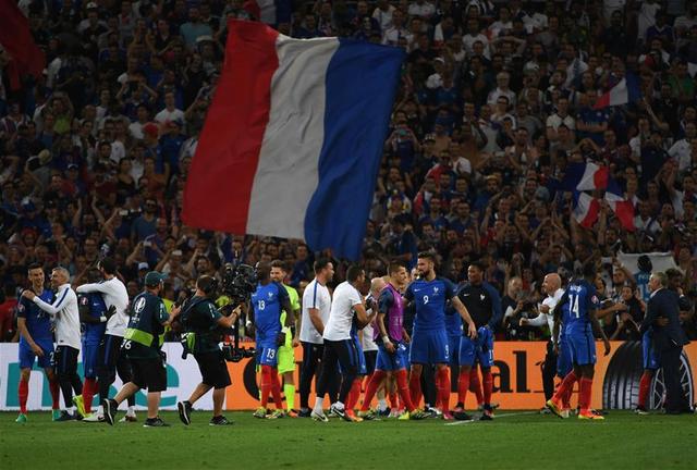 欧锦赛半决赛:法国队晋级决赛