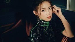 苏青新写真曝光 身穿复古流苏墨绿旗袍尽显温婉