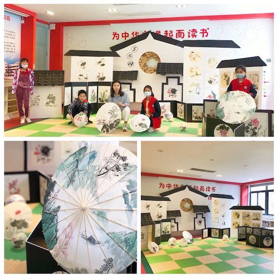 湖北省书画名家“喜迎二十大”书画艺术展示走进武汉光谷九小