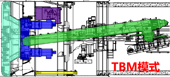 深圳地铁四期调整工程首台EPB/TBM双模盾构机顺利始发 13号线二期（北延）工程建设迎来新进展