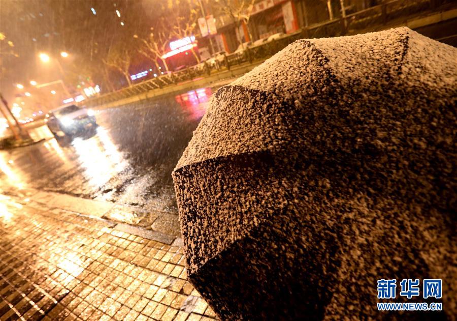 上海初雪