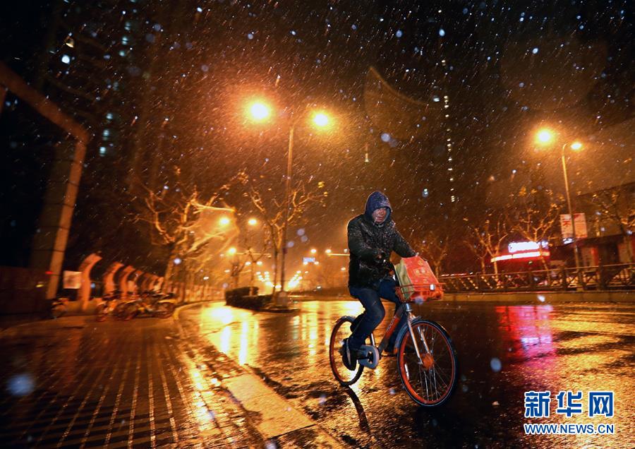 上海初雪