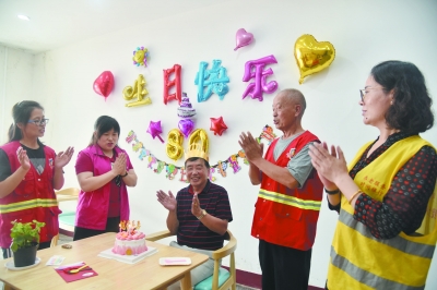 “时间银行”志愿者在行动