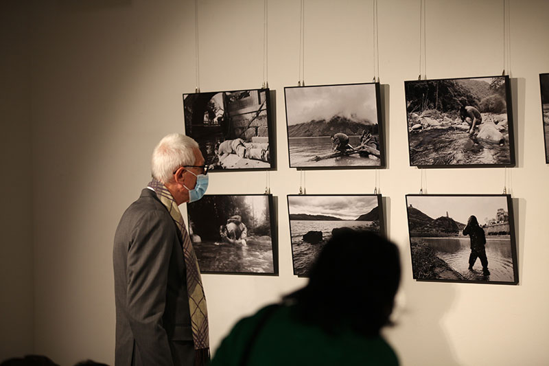 “水系成都”生态艺术展在悉尼中国文化中心开幕_fororder_展览现场-供图-成都市文广旅局1