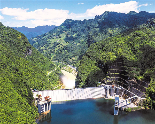鹤峰水电站图片