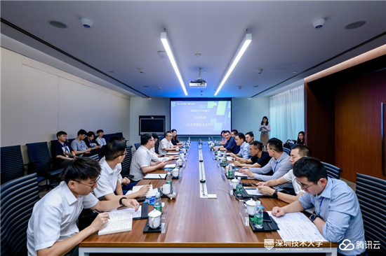 深技大党委书记赴腾讯“访企拓岗” 共建首个腾讯安全特色班