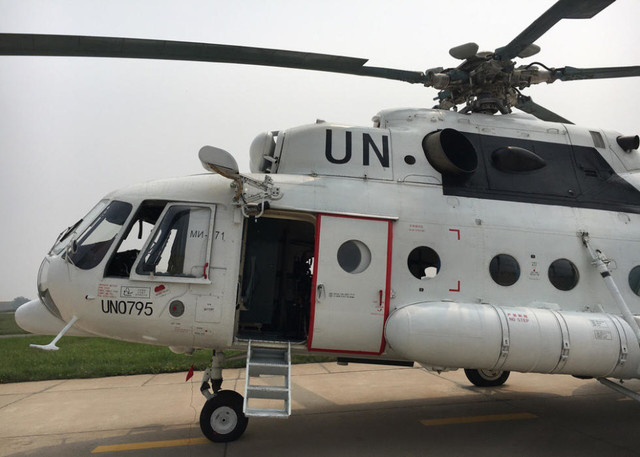 潘基文近距细品直10武装直升机