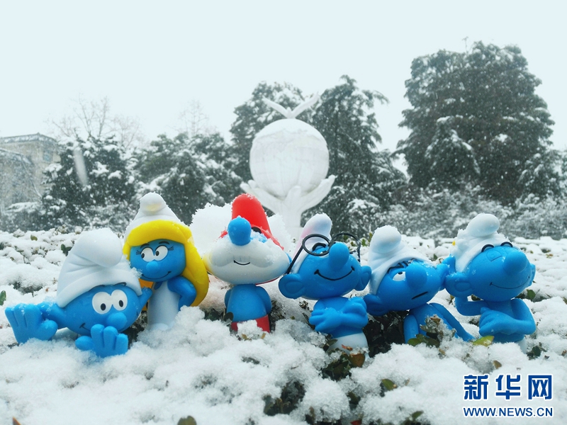 雪中南京城裏的“南京靈”