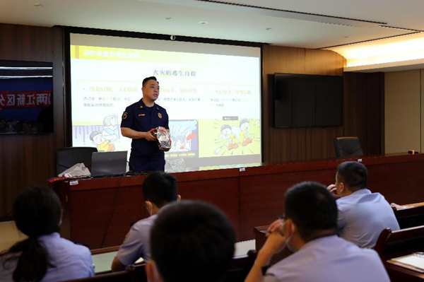 提高消防安全意識 重慶兩江新區公安分局開展專項培訓_fororder_圖片1
