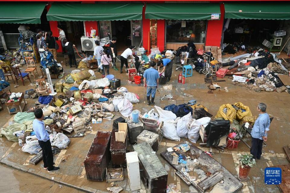 福建三明：众志成城全力救灾